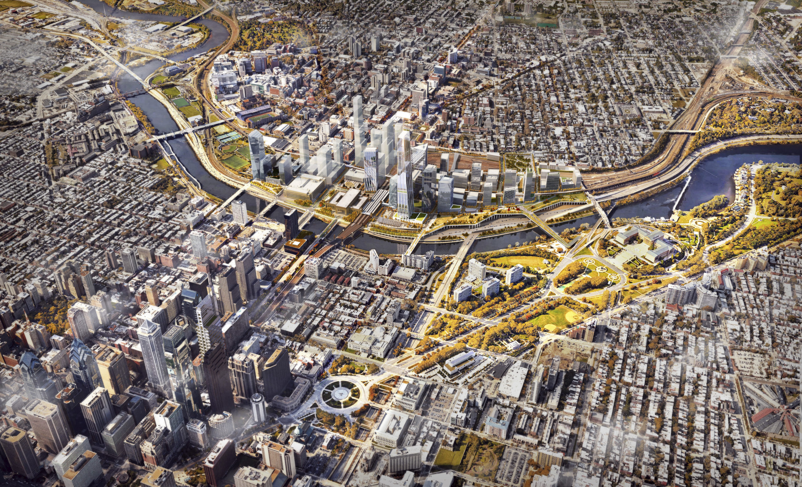 Philadelphia 30th Street Station District Plan SOM