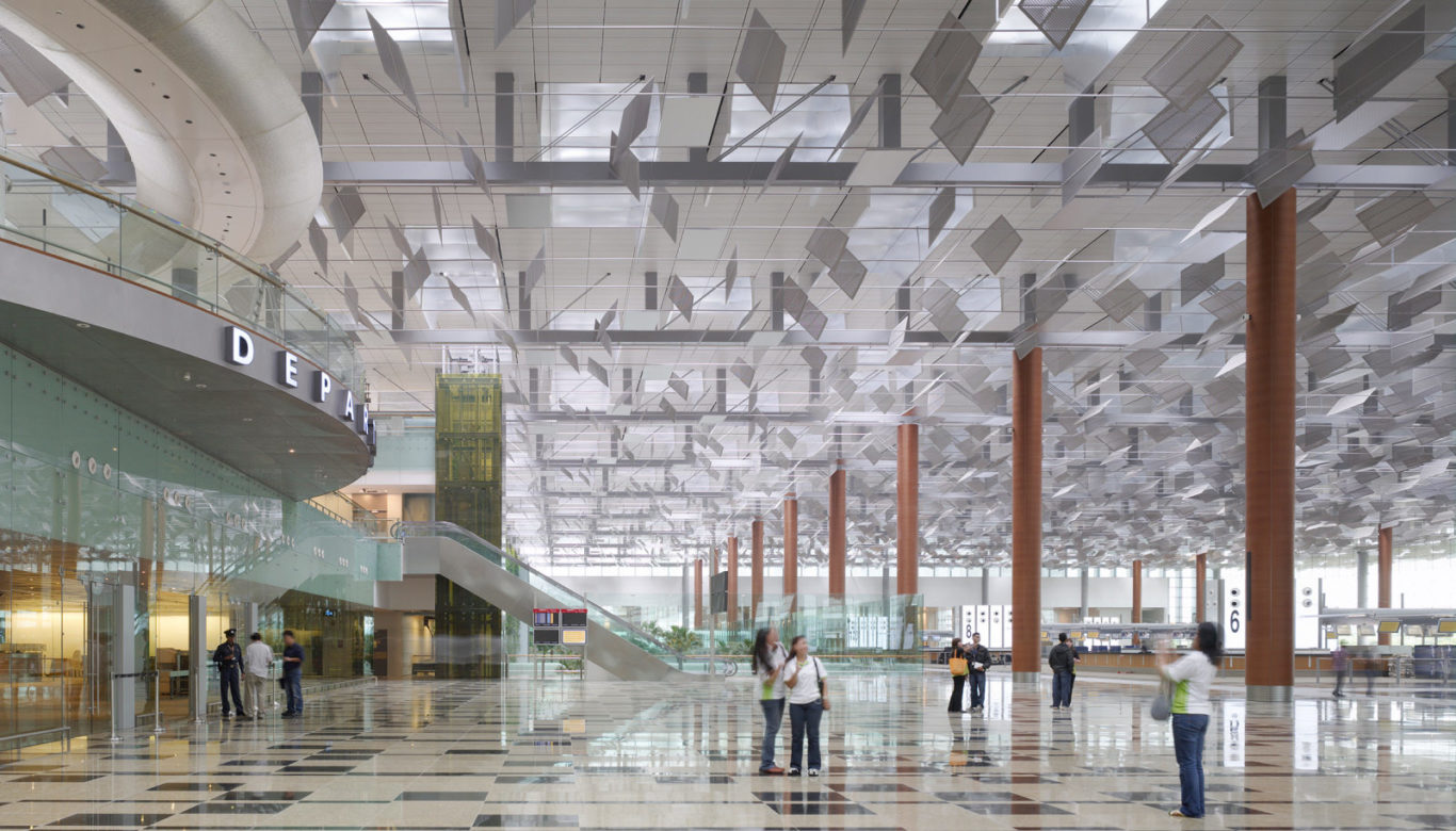 The details in the design of Changi Airport